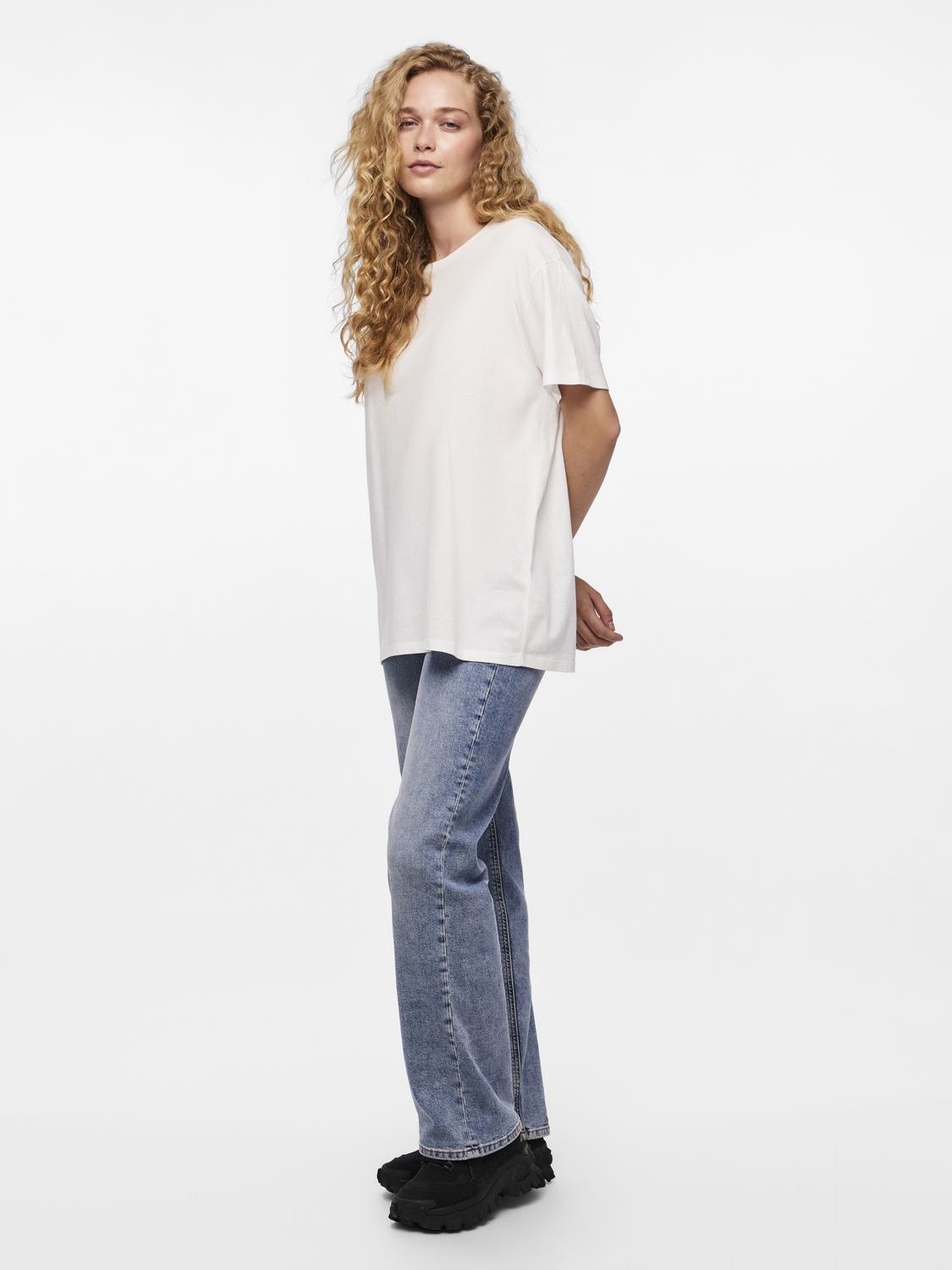 PCSARA T-Shirt - Bright White